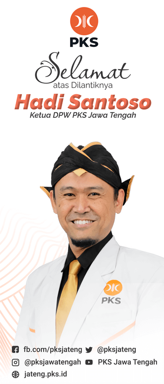 Selamat atas dilantiknya Hadi Santoso