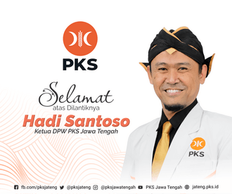 Selamat atas dilantiknya Hadi Santoso